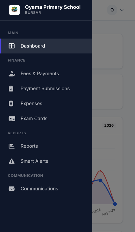 EduSphere Bursar mobile fee management